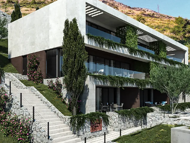 REŽEVIĆI | EXKLUSIVER INVESTITIONSSTANDORT MIT PANORAMABLICK AUF DAS MEER